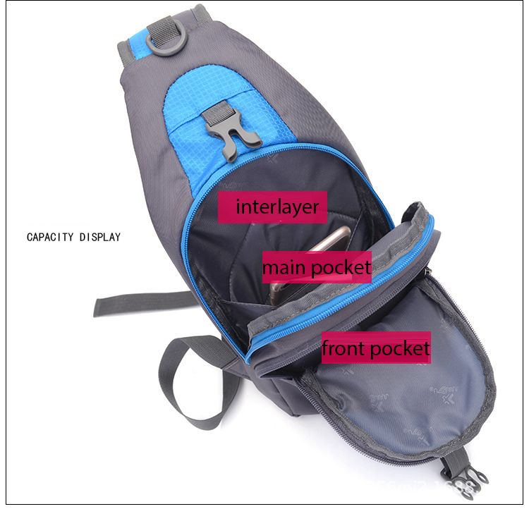 Single Shoulder Slanted Backpack