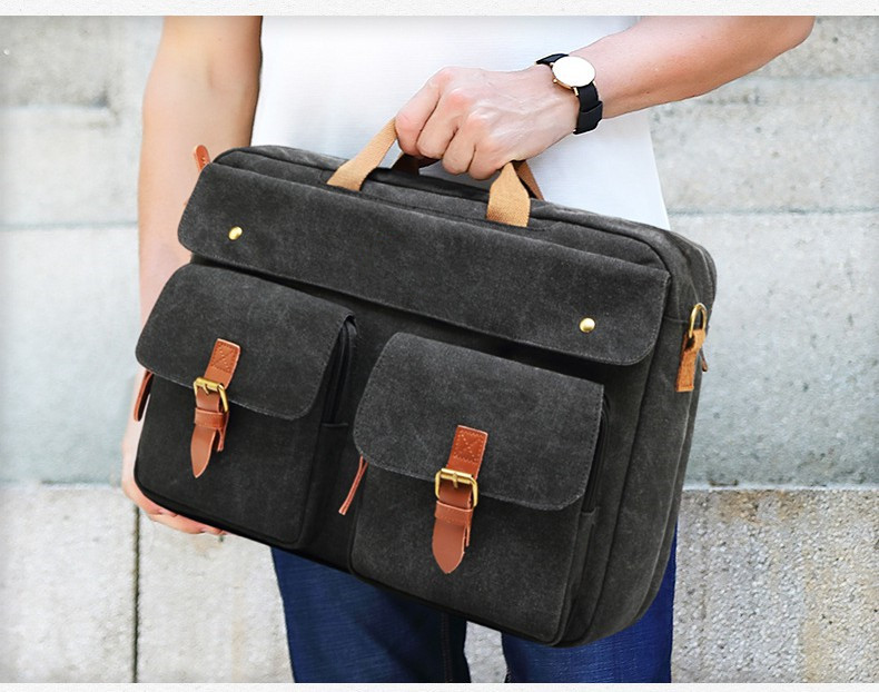 Business Briefcase Convertible Backpack