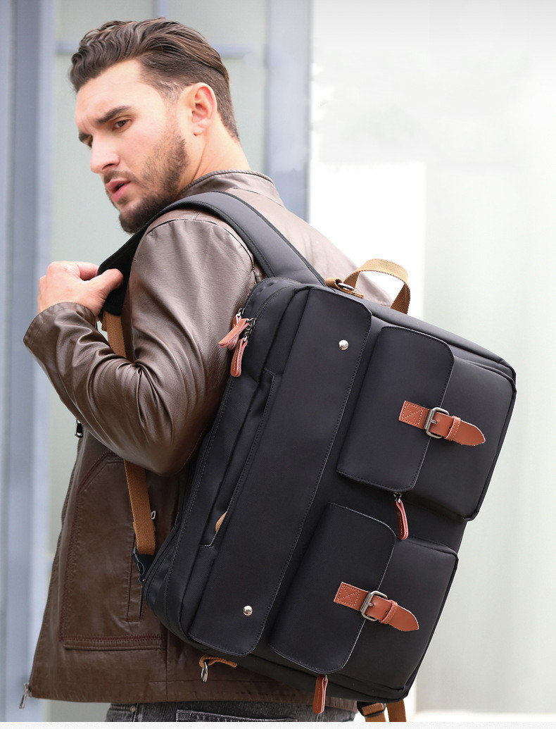 Men Business Bag Convertible Backpack