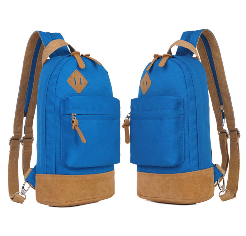 hot sale unisex nylon backpack-obliquely forward