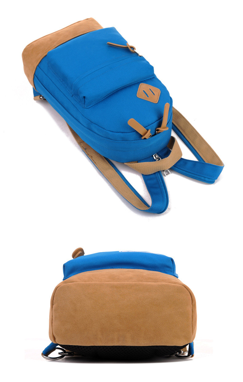 hot sale unisex nylon backpack-top, bottom