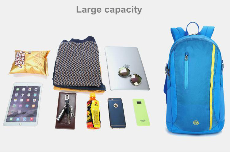 multifunctional waterproof nylon travel daypack