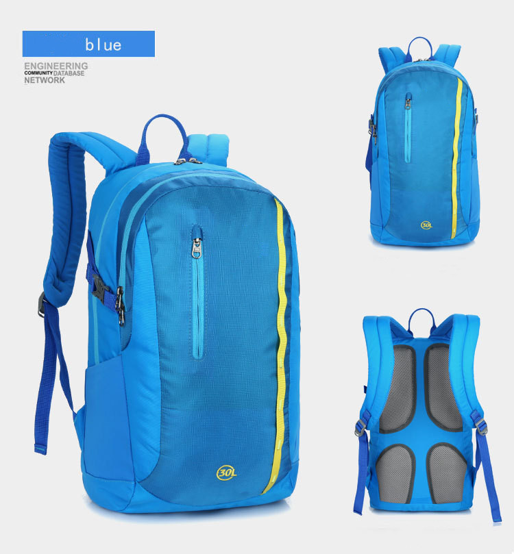 Waterproof Outdoor Travel Sports Backpack-blue