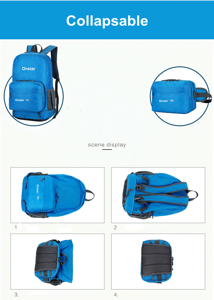 30L Lightweight Hiking Packable Bag