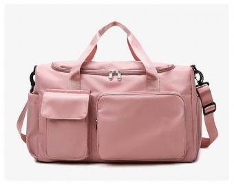 Women Wet Pocket Sport Gym Bag Luggage Belt Travel Bag Shoes Compartment Trip Bag -ORSTAR