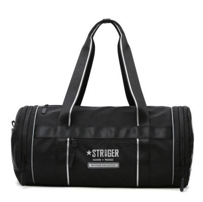Water Resistant Round Yoga Sport Bag Shoes Compartment Unisex Travel Bag Wet Pocket Duffel Shoulder Weekend Bags -ORSTAR