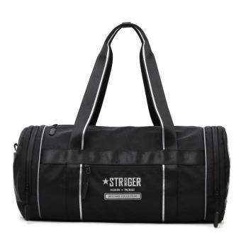 Water Resistant Round Yoga Sport Bag Shoes Compartment Unisex Travel Bag Wet Pocket Duffel Shoulder Weekend Bags -ORSTAR