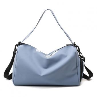 Candy Spring Color Travel Bag Shoes Compartment Shoulder Gym Sport Bag Water Resistant Unisex Yoga Bag -ORSTAR